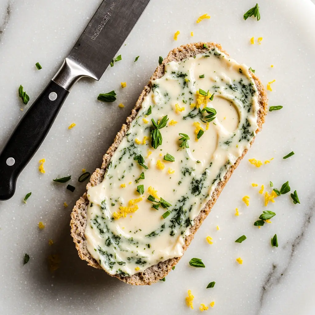 Beef Delmonico Steak Recipes 8 Herb butter with chives and lemon prepared for topping Delmonico steak